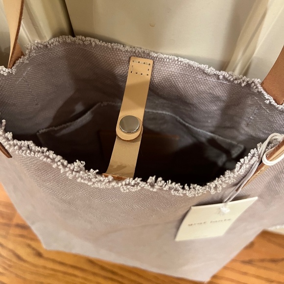 Graf Lantz Hana Canvas Tote - Dove, NWT - Picture 4 of 4